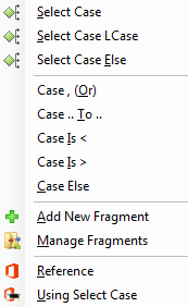 select case